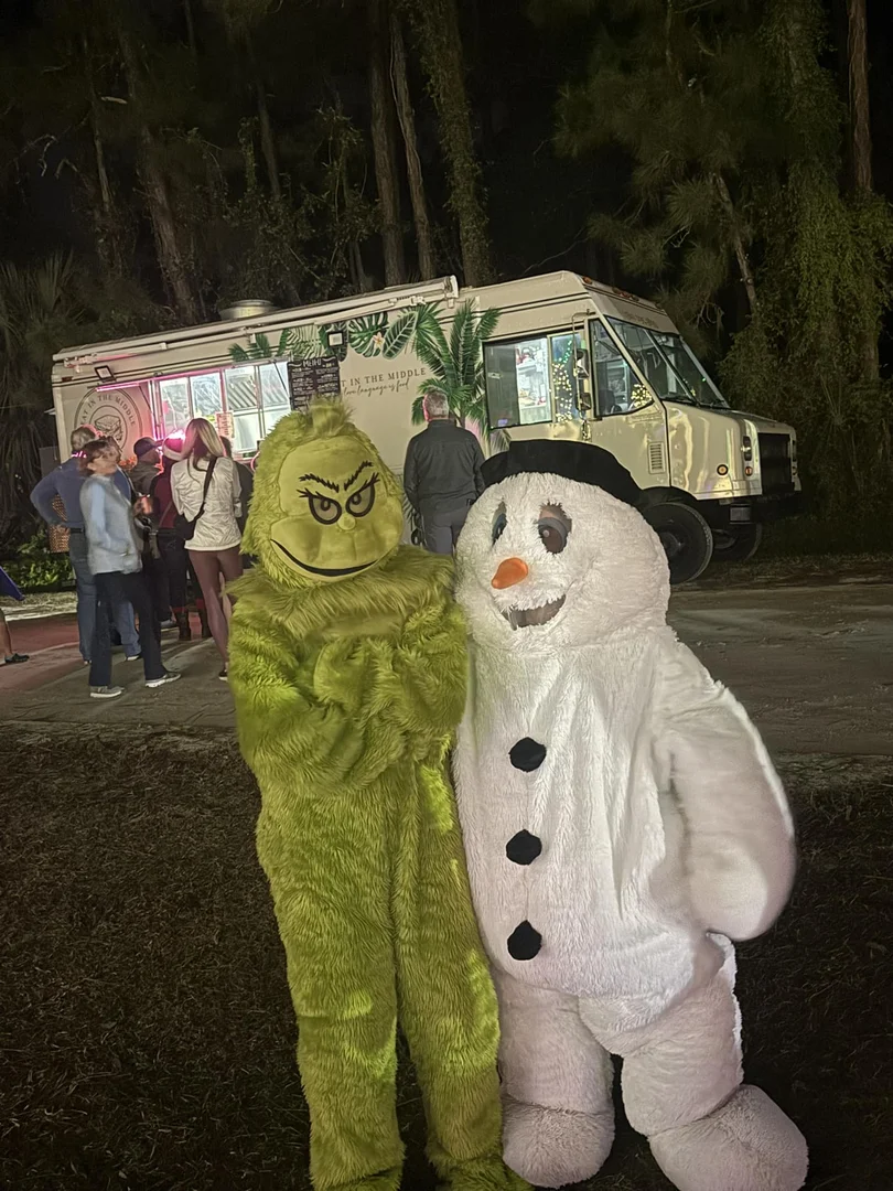 Holiday lights synchronized show