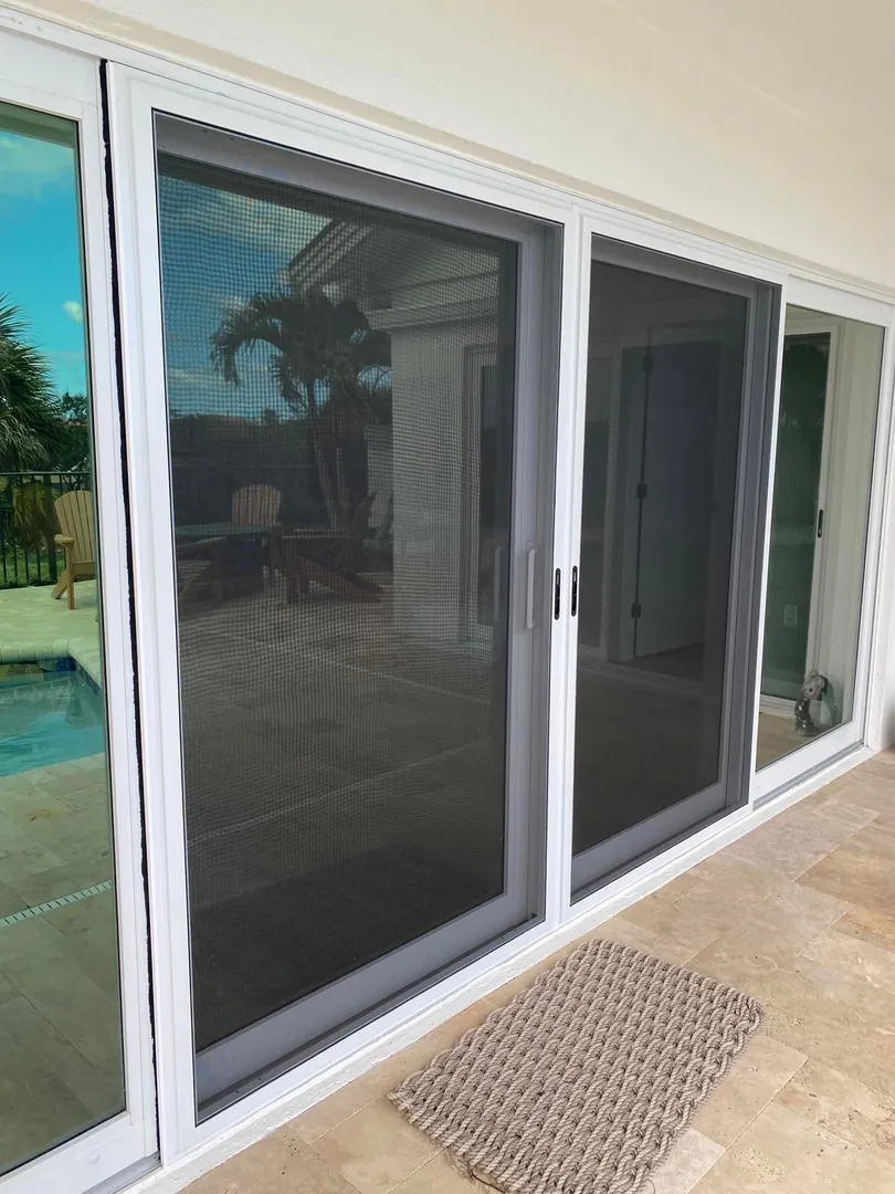 Sliding door repair